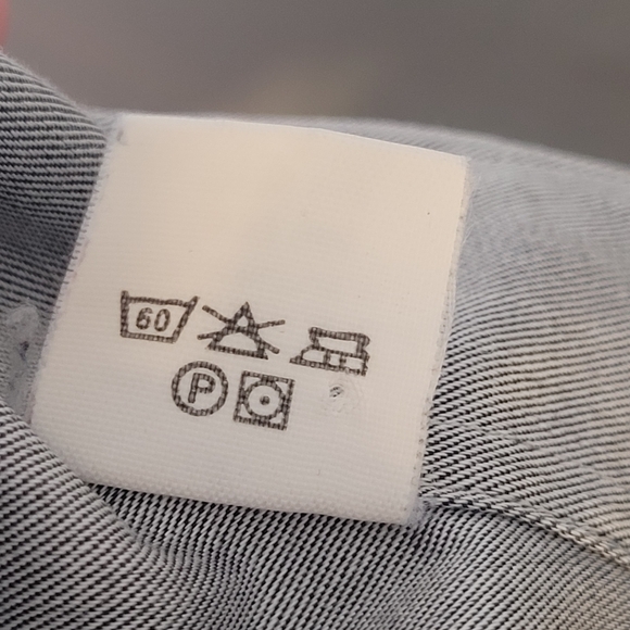 Klauss Boehler Mens 16 R Button Up Shirt Grey - Picture 7 of 8